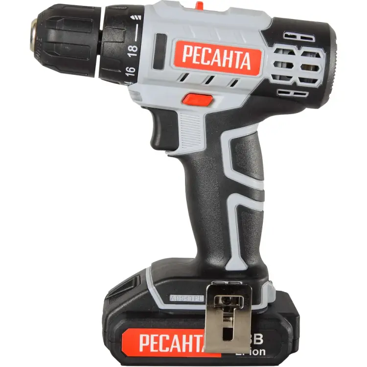 Аккумуляторная дрель шуруповерт Ресанта ДА-50Л2-18А 75/14/9 Аккумуляторная дрель шуруповерт Ресанта ДА-50Л2-18А 75/14/9