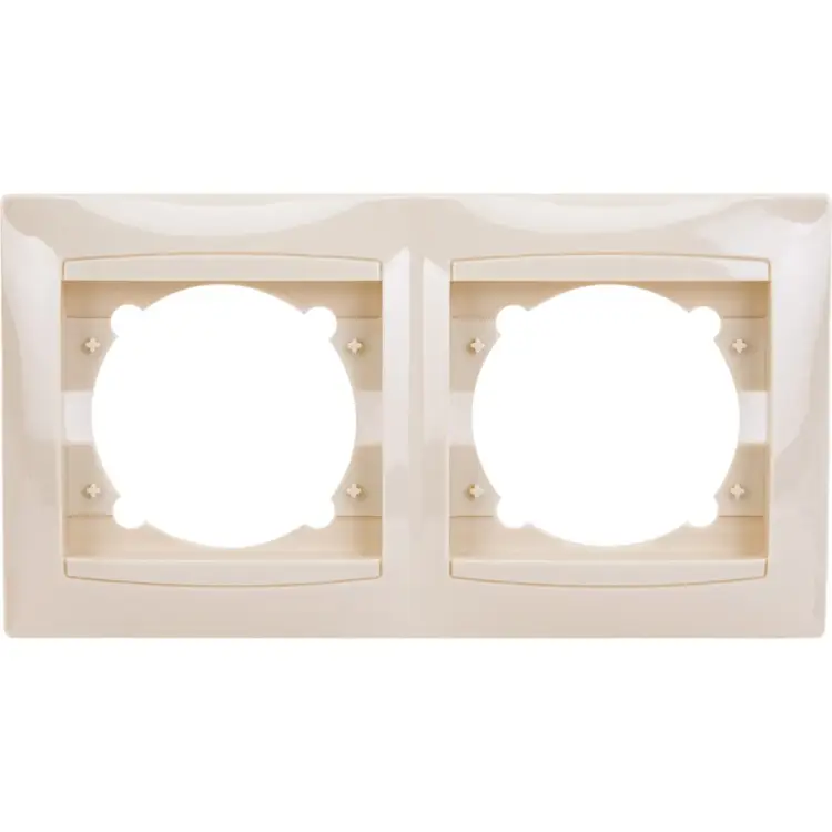 Двухпостовая горизонтальная рамка TDM ELECTRIC Лама SQ1815-0130