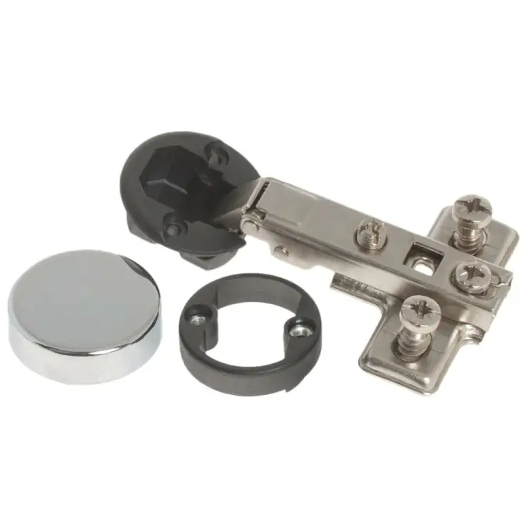 Накладная мебельная петля для стекла ELEMENT SLIDE-ON mini 123110