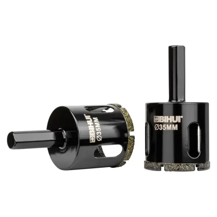 Алмазная коронка по стеклу и керамике BIHUI DBW35