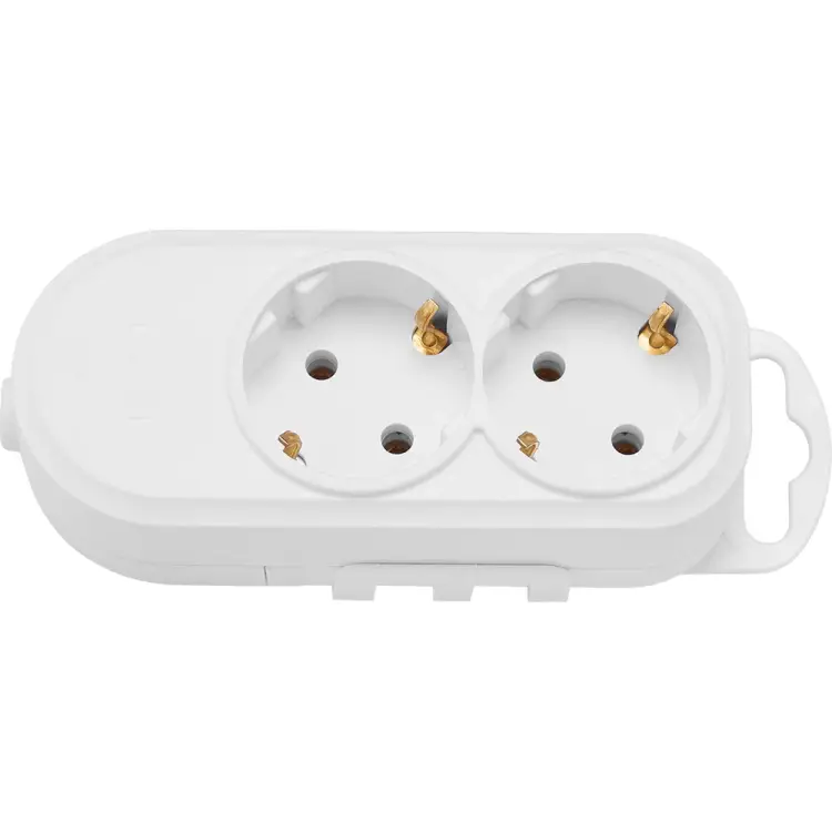 Двухместная переносная розетка BYLECTRICA Р16-9142