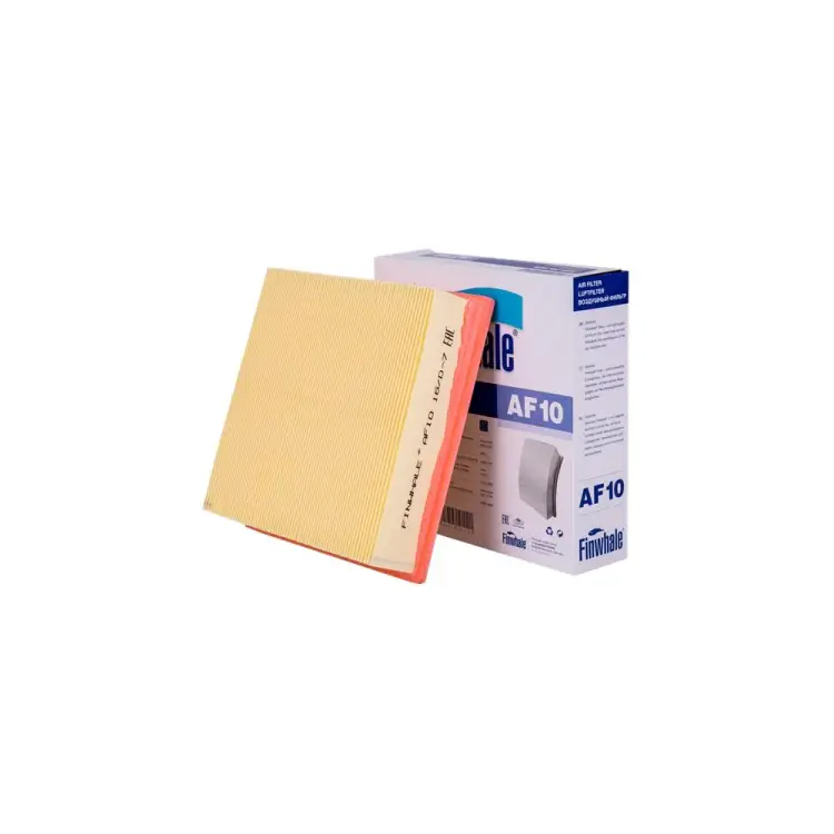 Воздушный фильтр все инж модели LADA Kalina/Priora/Granta/2108-15/2121-23 FINWHALE AF10 Воздушный фильтр все инж модели LADA Kalina/Priora/Granta/2108-15/2121-23 FINWHALE AF10