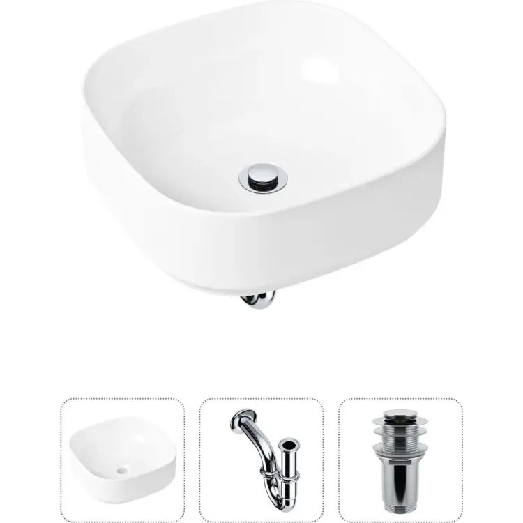 Накладная раковина для ванной Lavinia Boho Bathroom Sink Slim 21520217