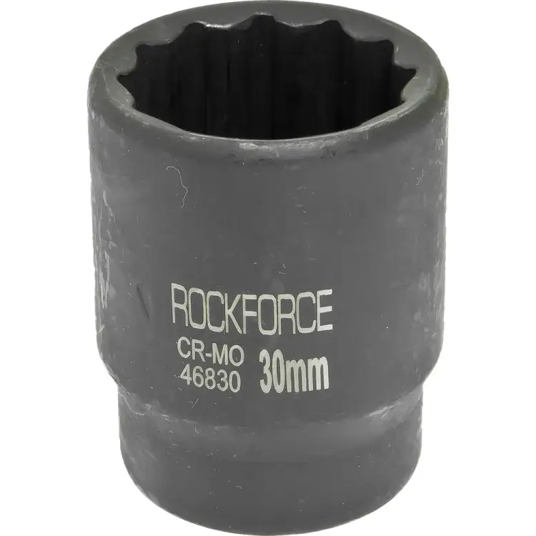 Ударная двенадцатигранная торцевая головка Rockforce RF-46830(27137)
