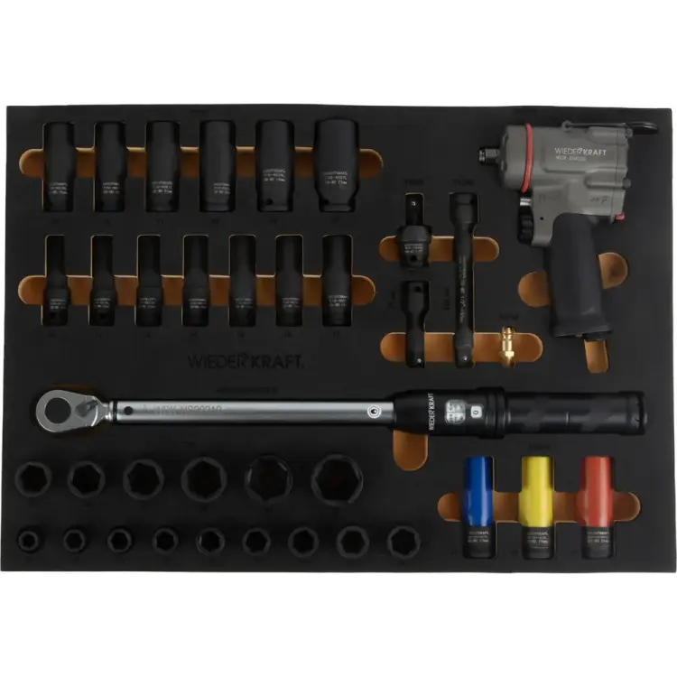Набор пневматического и динамометрического инструмента WIEDERKRAFT WDK-3720S Набор пневматического и динамометрического инструмента WIEDERKRAFT WDK-3720S