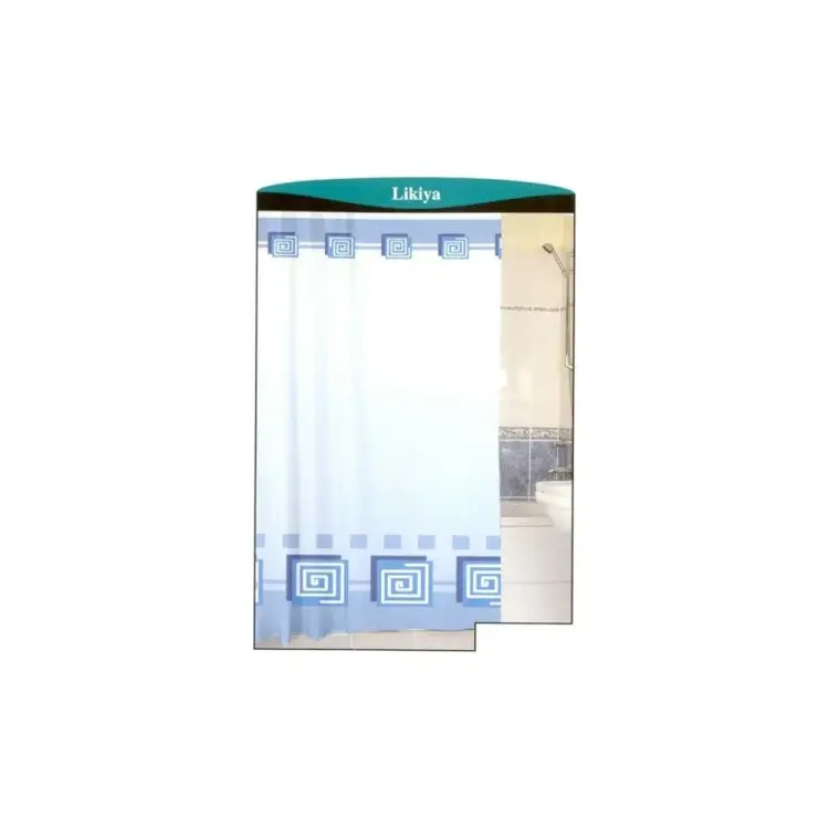 Штора для ванной Zalel 1189