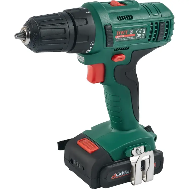 Аккумуляторная дрель-шуруповерт DWT ABS-12 L-2 BMC 5.2.1 Аккумуляторная дрель-шуруповерт DWT ABS-12 L-2 BMC 5.2.1