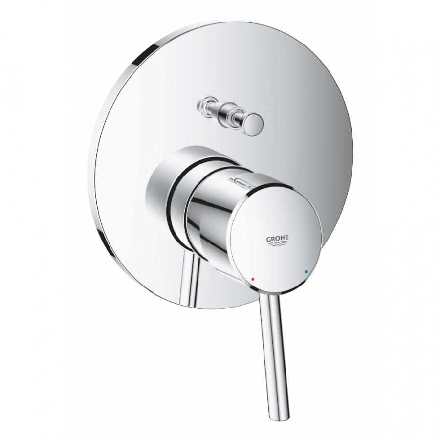 Однорычажный смеситель для ванны для Rapido SmartBox 35600000 Grohe Concetto
