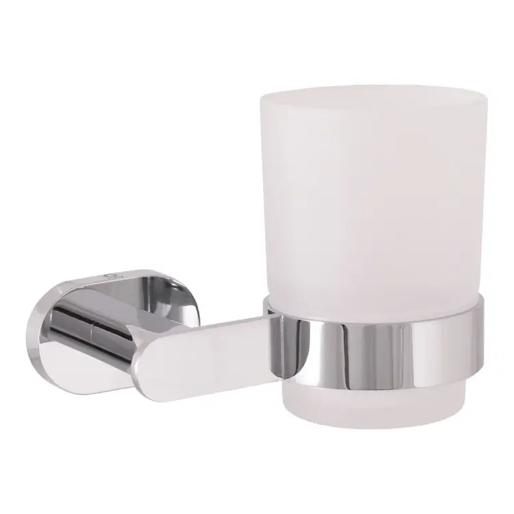 Одинарный стеклянный настенный держатель RavSlezak YUA0201