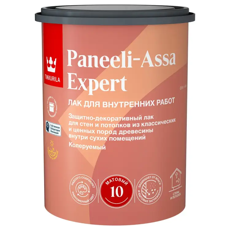 Акрилатный лак для дерева Tikkurila paneeli-assa expert 700014044