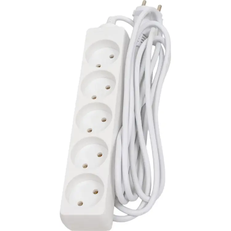 Бытовой удлинитель General Lighting Systems GES-10-2x075-5-3m 470032 Бытовой удлинитель General Lighting Systems GES-10-2x075-5-3m 470032