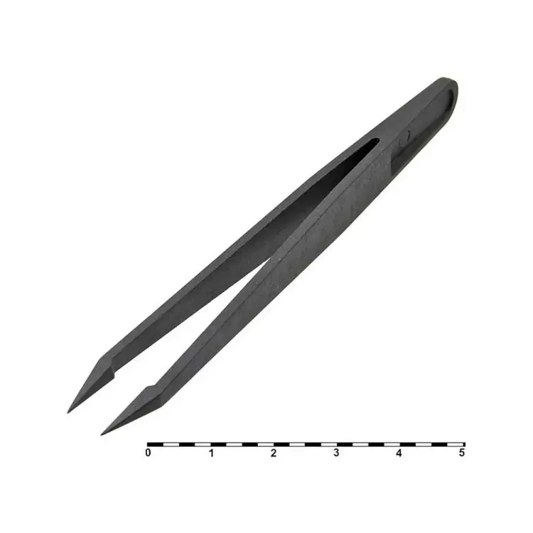 Пластиковый прямой пинцет Pro Legend PL2687