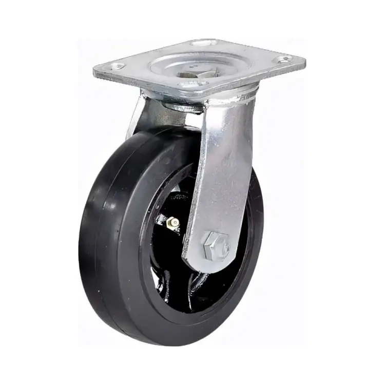 Большегрузное обрезиненное поворотное колесо MFK-TORG SCD63 1083160