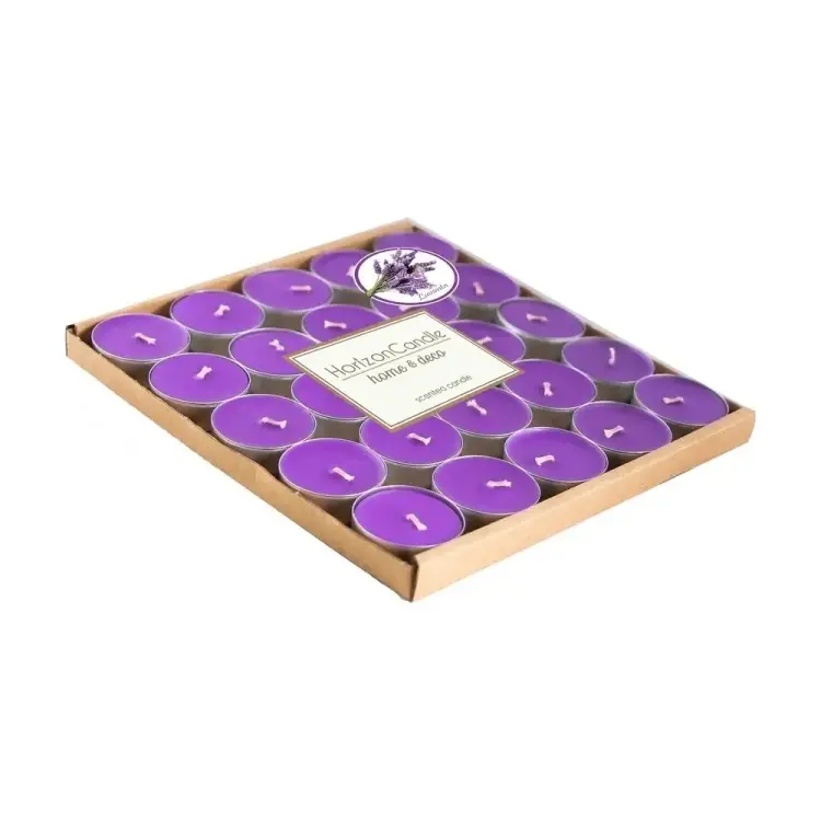 Плавающая чайная свеча MIR LIGHT СИРЕНЕВАЯ ЛАВАНДА HorizonCandle СС-22471