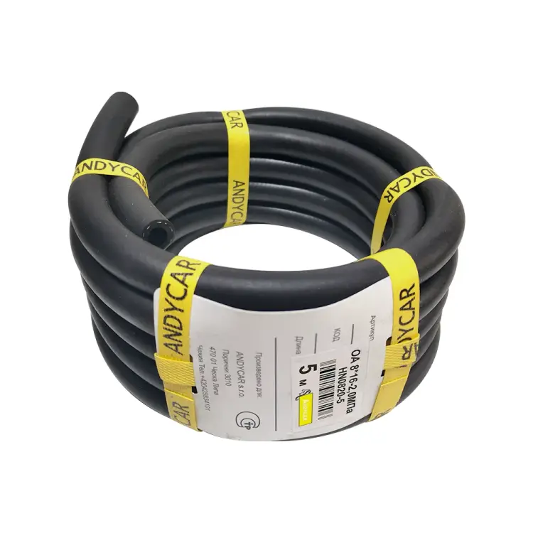 Трехслойный резиновый маслобензостойкий шланг Andycar HN0820-5