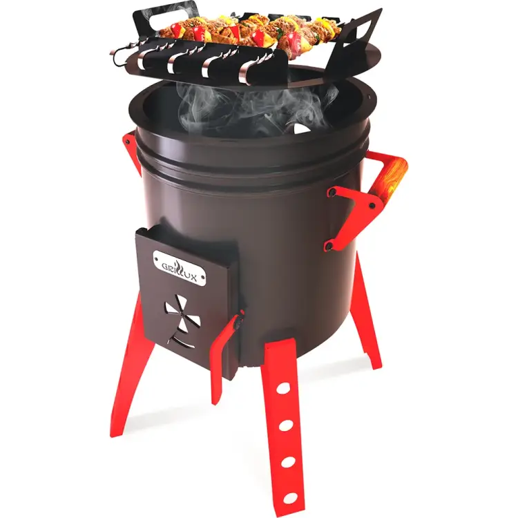 Печь-мангал для казана GRILLUX ВЗР2198 Печь-мангал для казана GRILLUX ВЗР2198