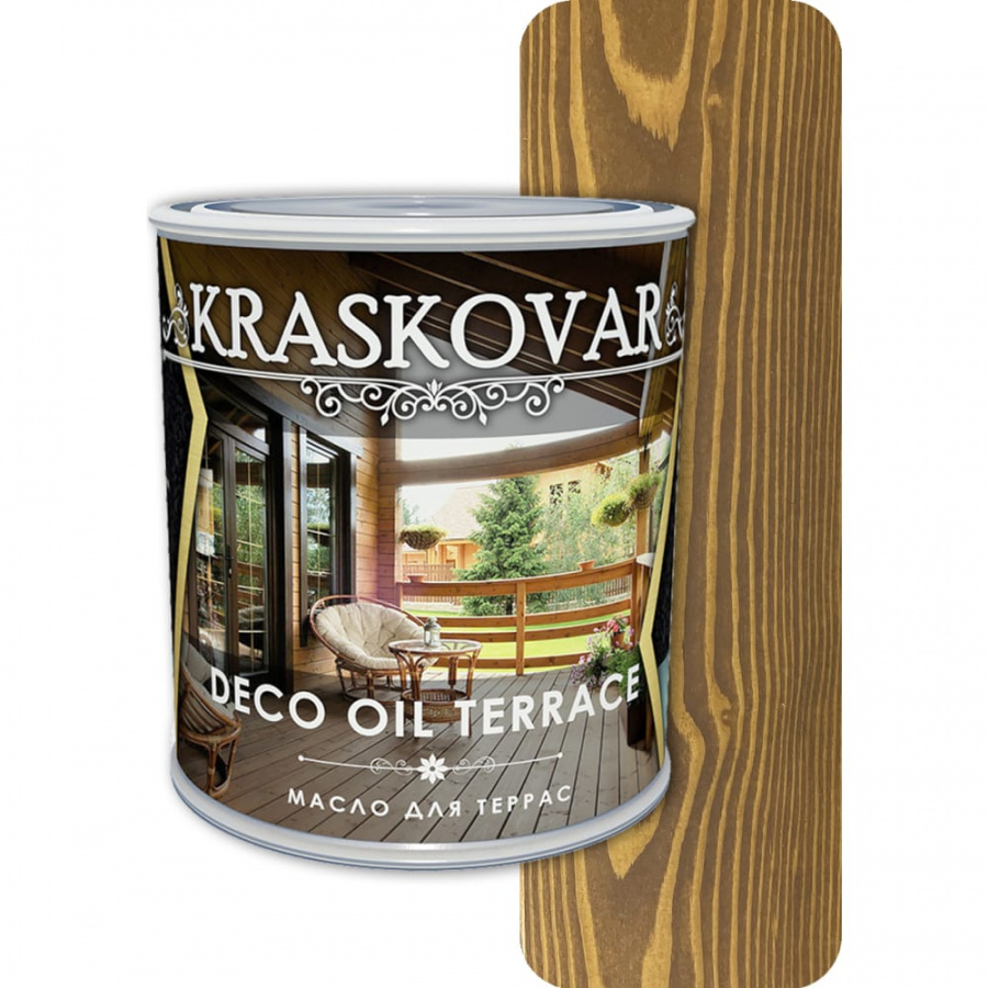 Масло для террас Kraskovar Deco Oil Terrace
