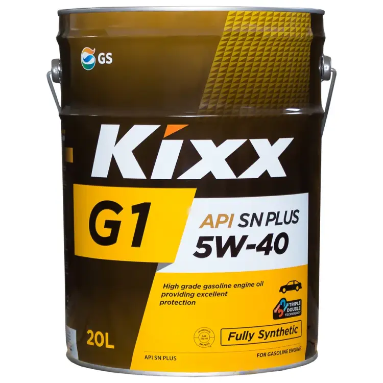Синтетическое моторное масло KIXX G1 SN Plus 5W-40 L2102P20E1