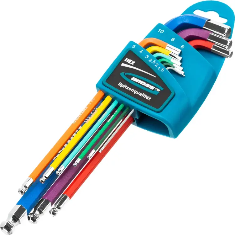 Набор имбусовых ключей GROSS 16400 Набор имбусовых ключей GROSS 16400