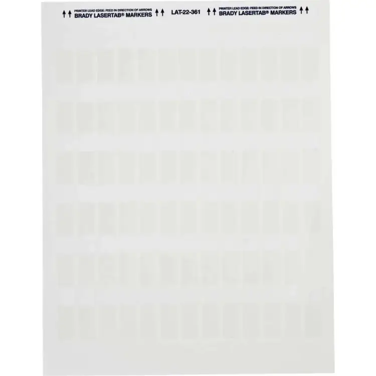 Этикетки BRADY LAT-22-361-5 brd29754