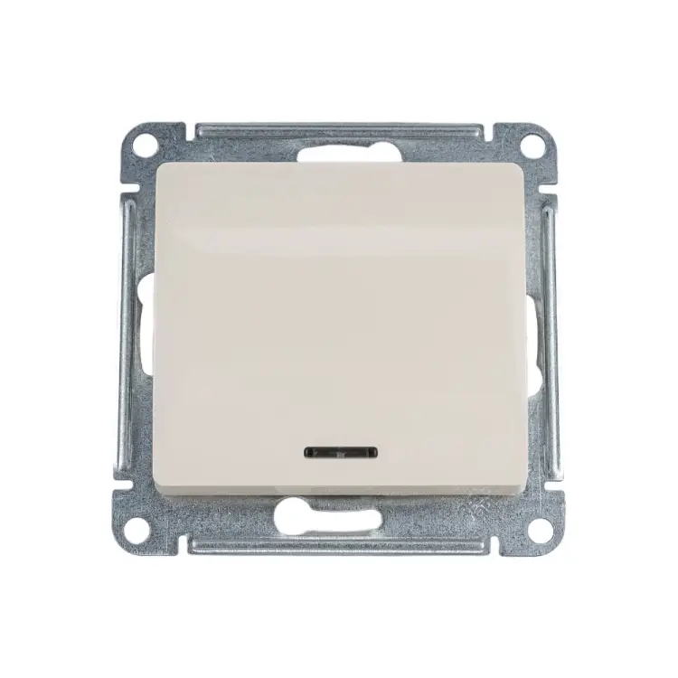 Одноклавишный механизм переключателя Systeme Electric GLOSSA GSL000263