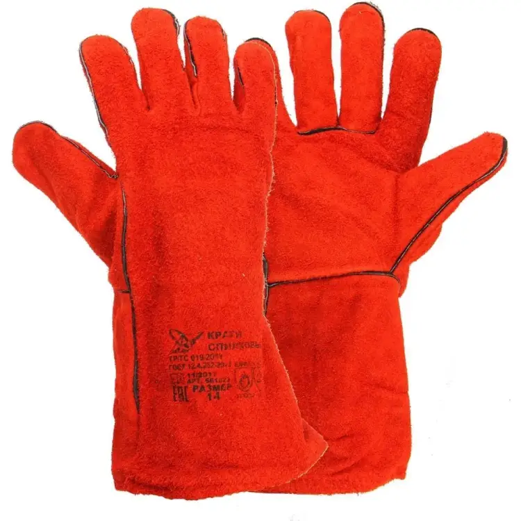 Спилковые краги FORT Трек 12 501183147