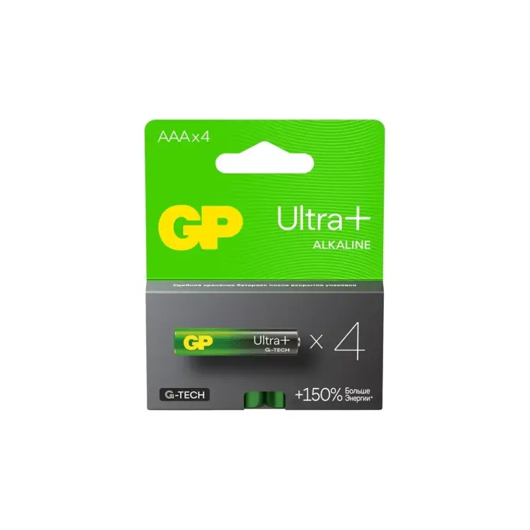 Батарейка GP Ultra Plus LR03 бл. 1195