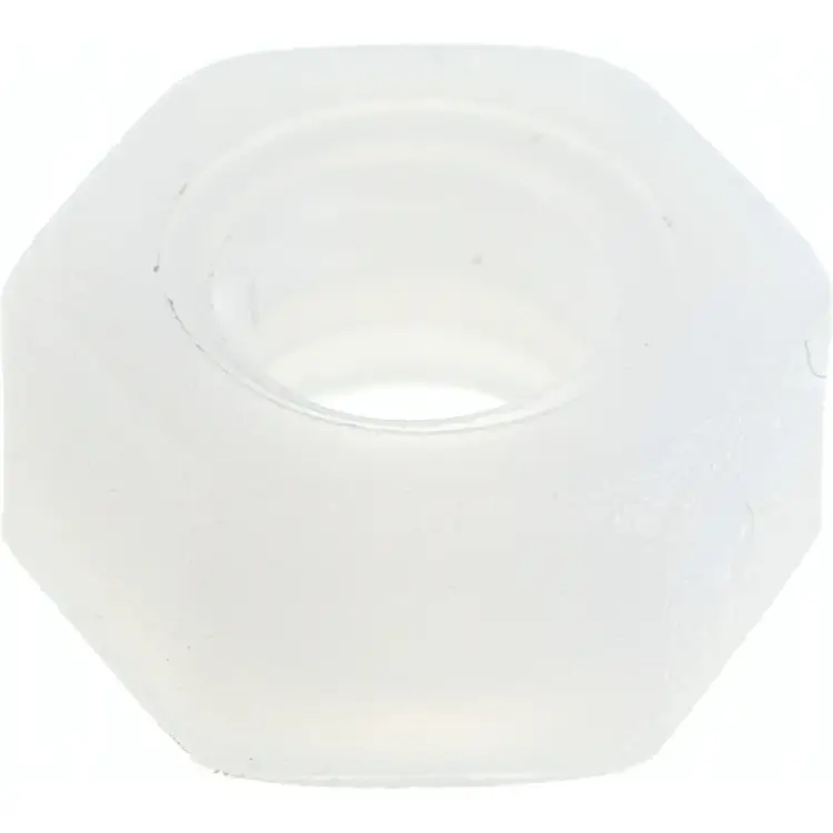 Шестигранная полиамидная пластиковая гайка DINFIX М6 DIN555 10 шт. 00-00001223