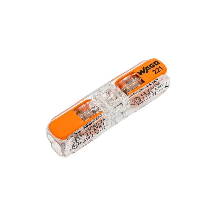 Двухсторонний клемма-соединитель для сращивания WAGO WAGO 221-2411 WAGO.221-2411