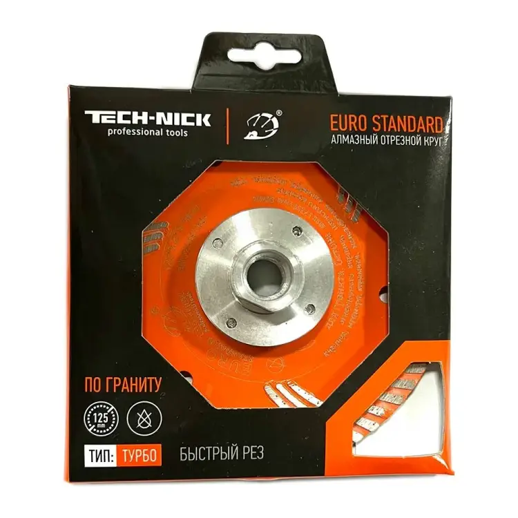 Турбо алмазный диск по граниту TECH-NICK EURO STANDART 121001007 Турбо алмазный диск по граниту TECH-NICK EURO STANDART 121001007