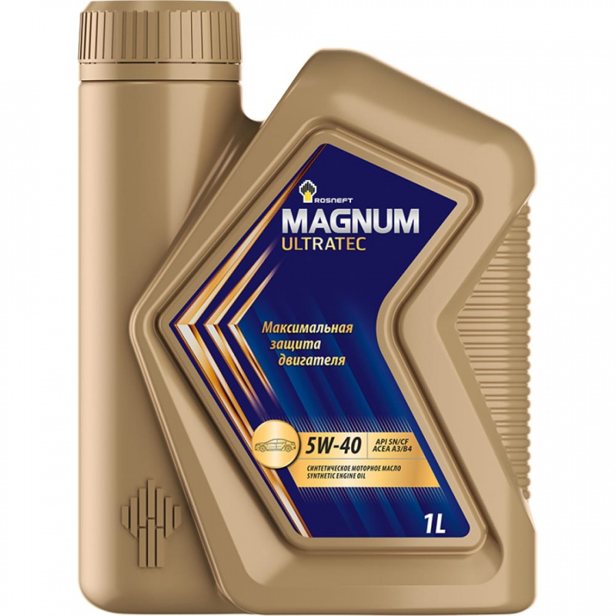 Синтетическое моторное масло Роснефть Magnum Ultratec 5W-40 SN-CF