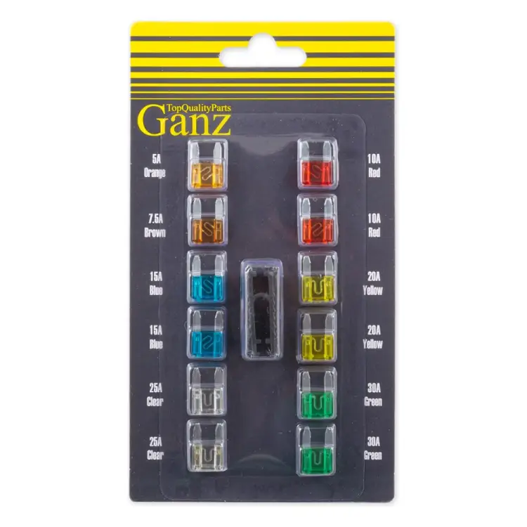 Флажковые мини предохранители Ganz GRP15002