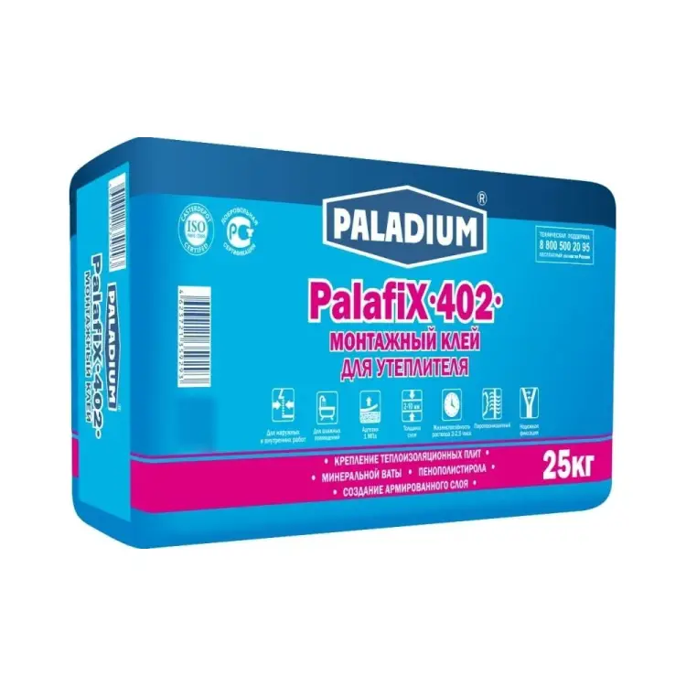 Монтажный клей для утеплителя PALADIUM PalafiX-402 17053310