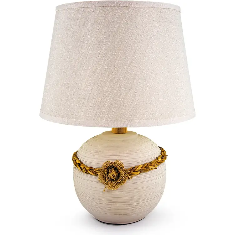 Настольный светильник Лючия 444 макраме 4606400512042 Настольный светильник Лючия 444 макраме 4606400512042