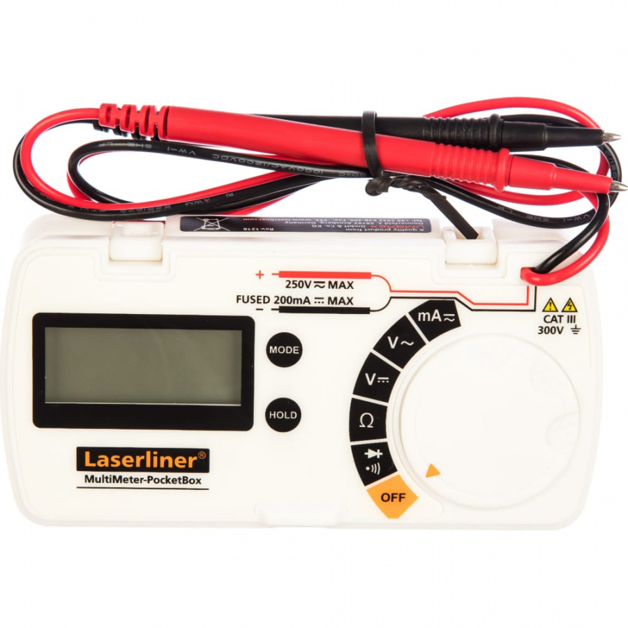 Универсальный мультиметр Laserliner MultiMeter-PocketBox