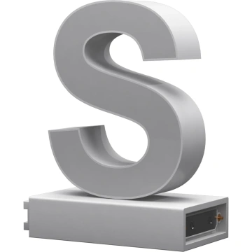 Световые буквы, цифры и символы