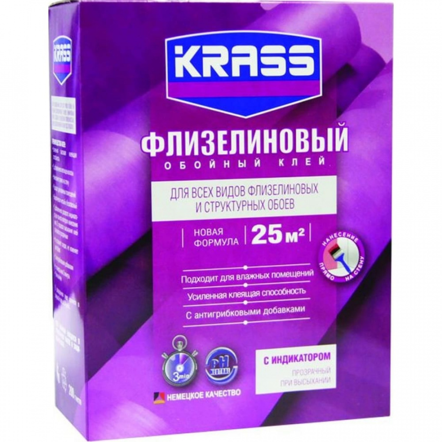 Флизелиновый клей для обоев KRASS 90002579175