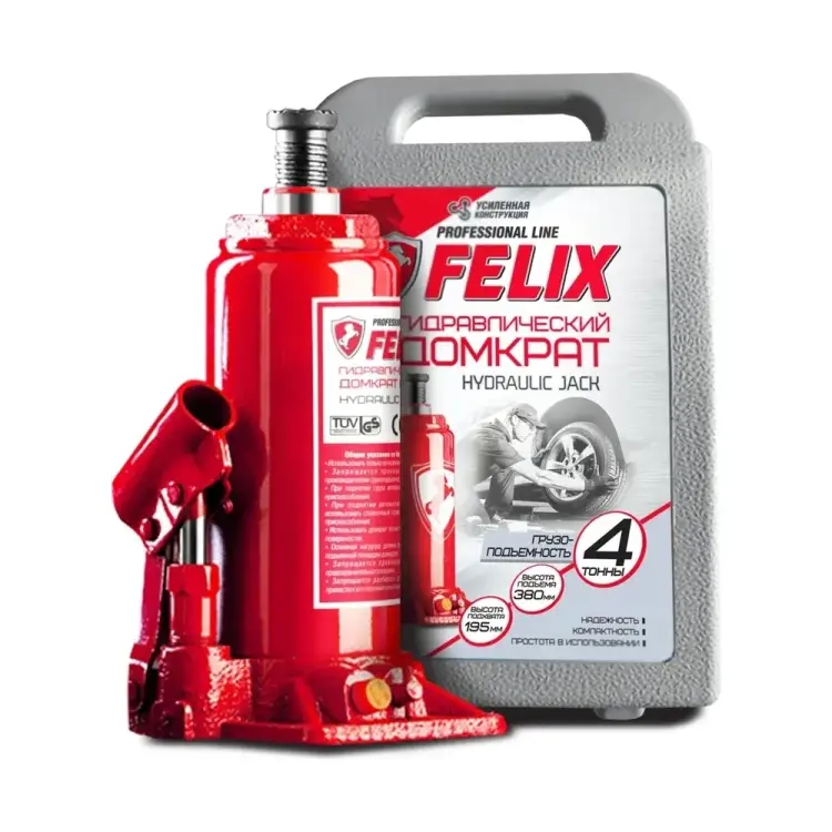 Гидравлический бутылочный домкрат FELIX 410060010