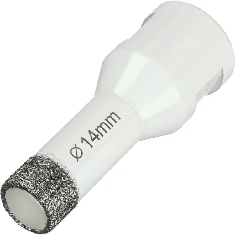 Сверло алмазное по керамограниту на УШМ Diamond Industrial DIDKVP14M14