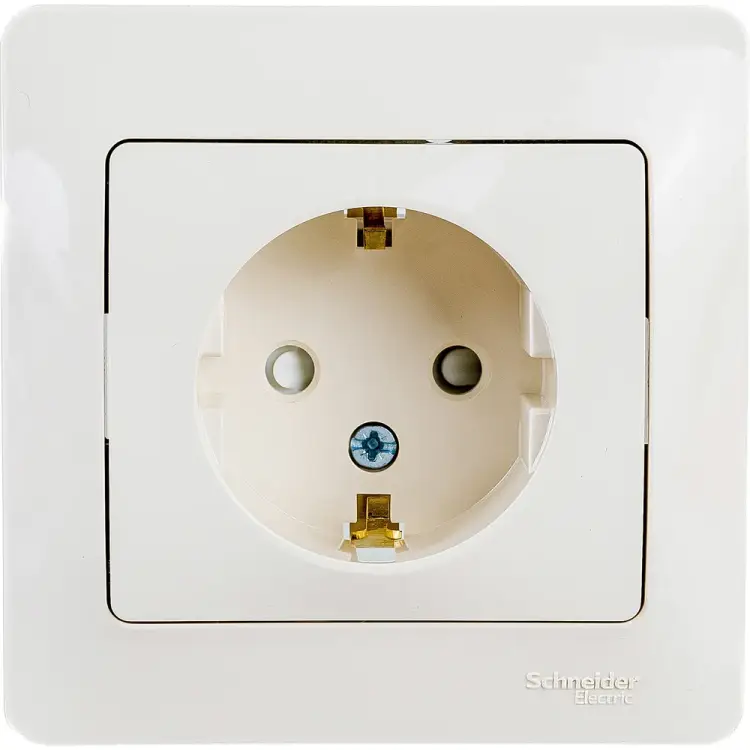 Одноместная розетка Systeme Electric GLOSSA GSL000244