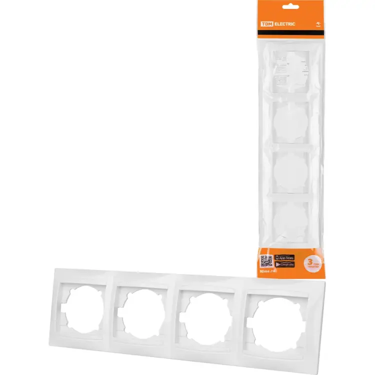 Четырехпостовая горизонтальная рамка TDM ELECTRIC Лама SQ1815-0032