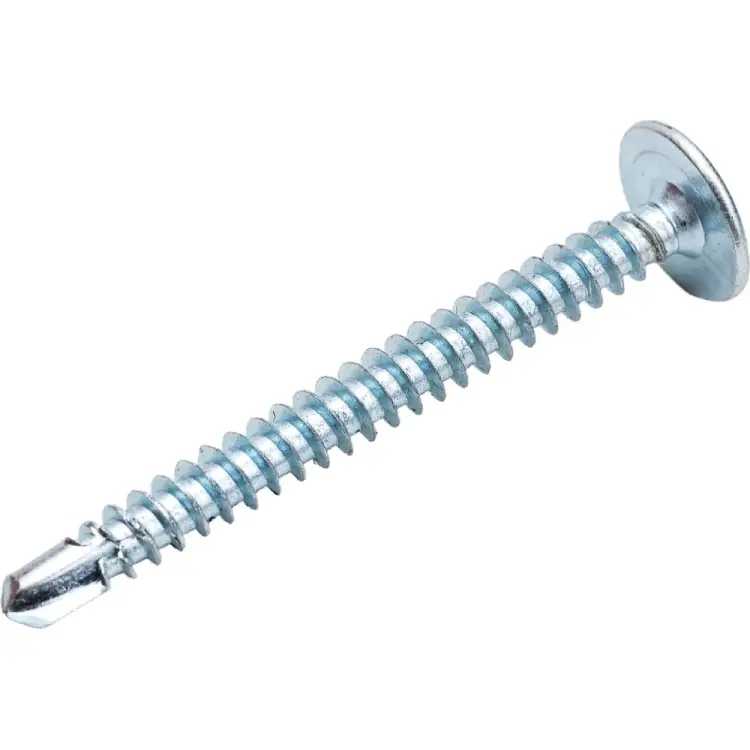 Саморез с прессшайбой сверло КРЕП-КОМП 4,2х41 (500 шт.) пшс41ф