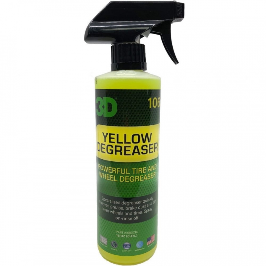 Очиститель покрышек и резины 3D Yellow Degreaser