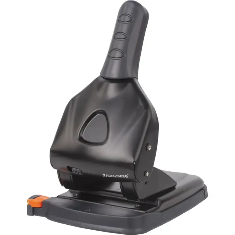 Мощный металлический дырокол BRAUBERG Heavy duty 228496