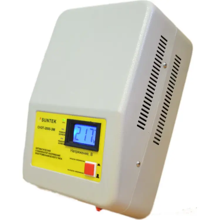 Электро-механический стабилизатор напряжения SUNTEK SK.1.3_ELM2000 Электро-механический стабилизатор напряжения SUNTEK SK.1.3_ELM2000
