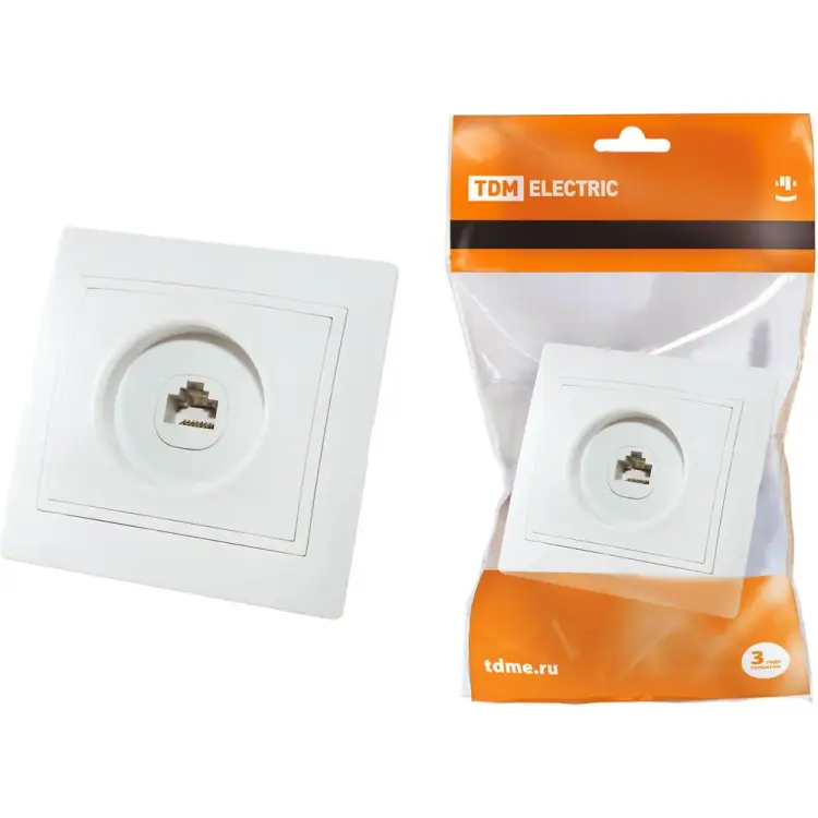 Компьютерная розетка TDM ELECTRIC Таймыр SQ1814-0021