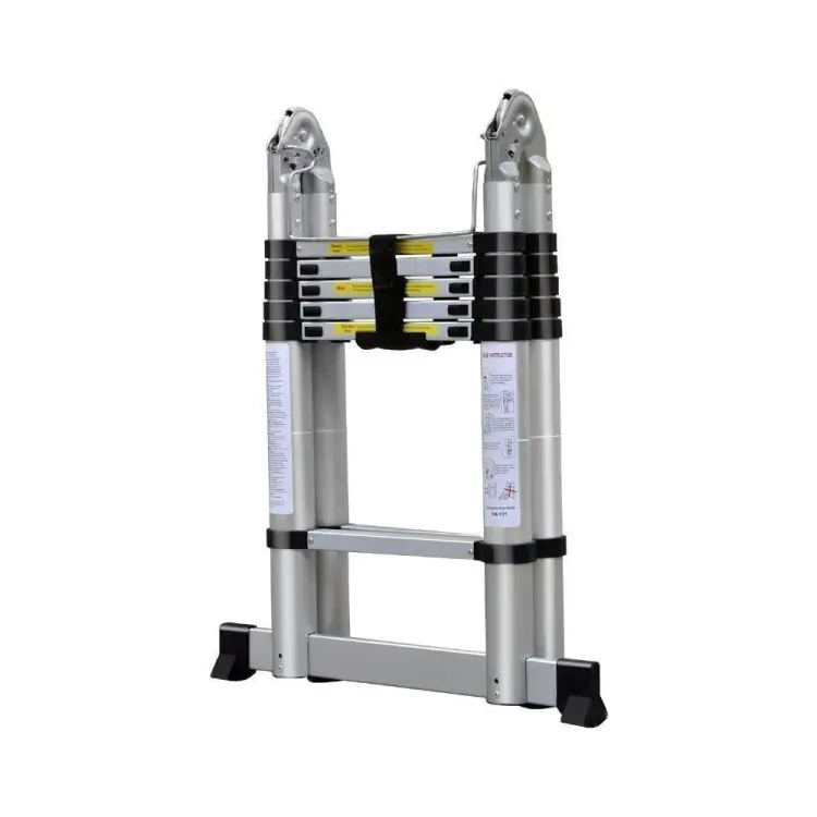 Двухсторонняя телескопическая лестница Алюмет DTLH 1.9