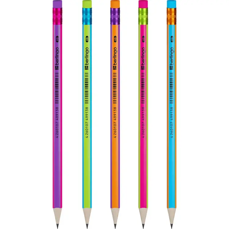 Чернографитный карандаш Berlingo Fuze BP00865