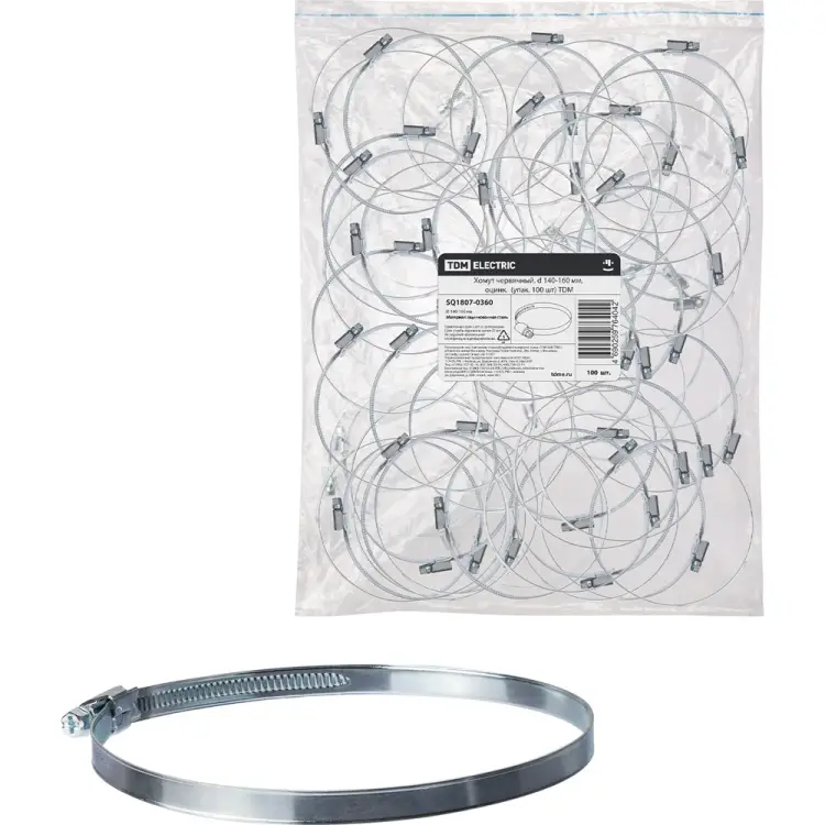 Червячный хомут TDM ELECTRIC SQ1807-0360