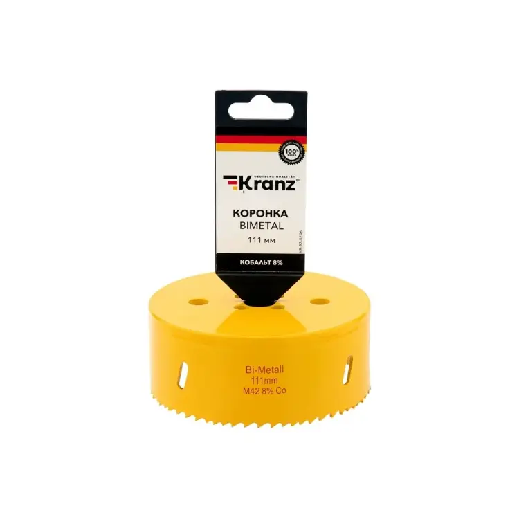 Биметаллическая коронка KRANZ KR-92-0246